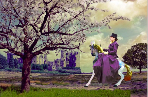 Creation of Lady style riding: Step 9